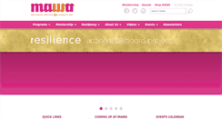 Desktop Screenshot of mawa.ca